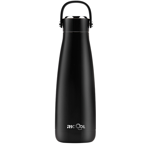 Portable Sports Vacuum Bottle with handgrip lid