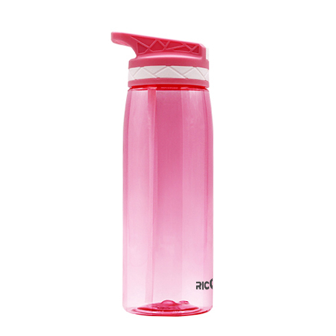700ml plastic sports drinking water bottle with srtaw